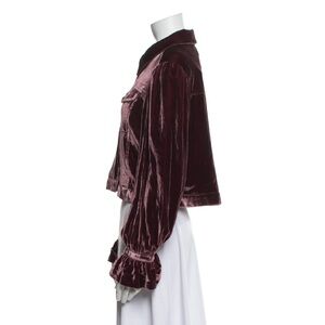 Cinq à Sept Velvet Plum Blazer